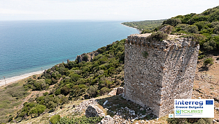 The Towers of Gattilusi on the Island of Samothraki